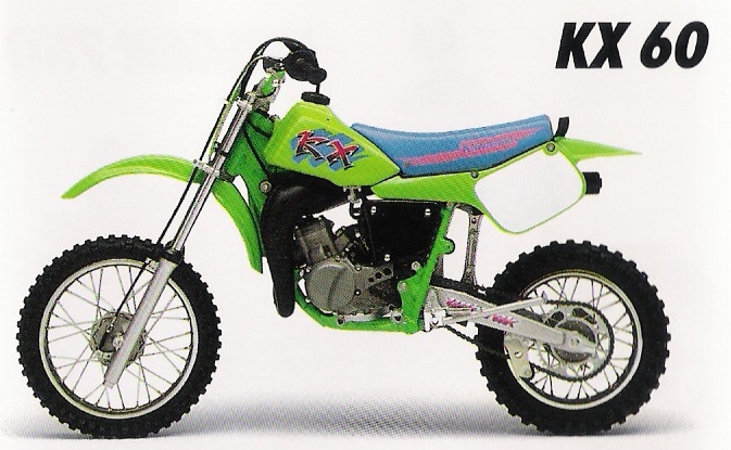 Kawasaki KX 60 1991 запчасти