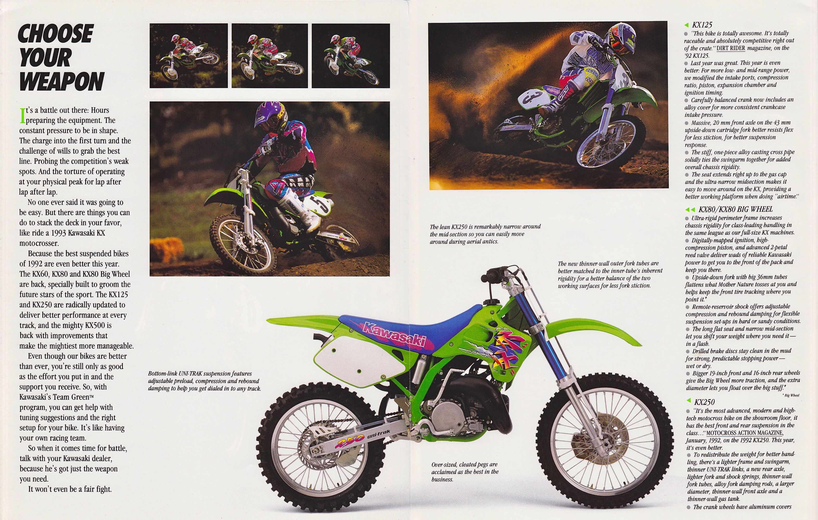 Kawasaki KX 60 1993 запчасти