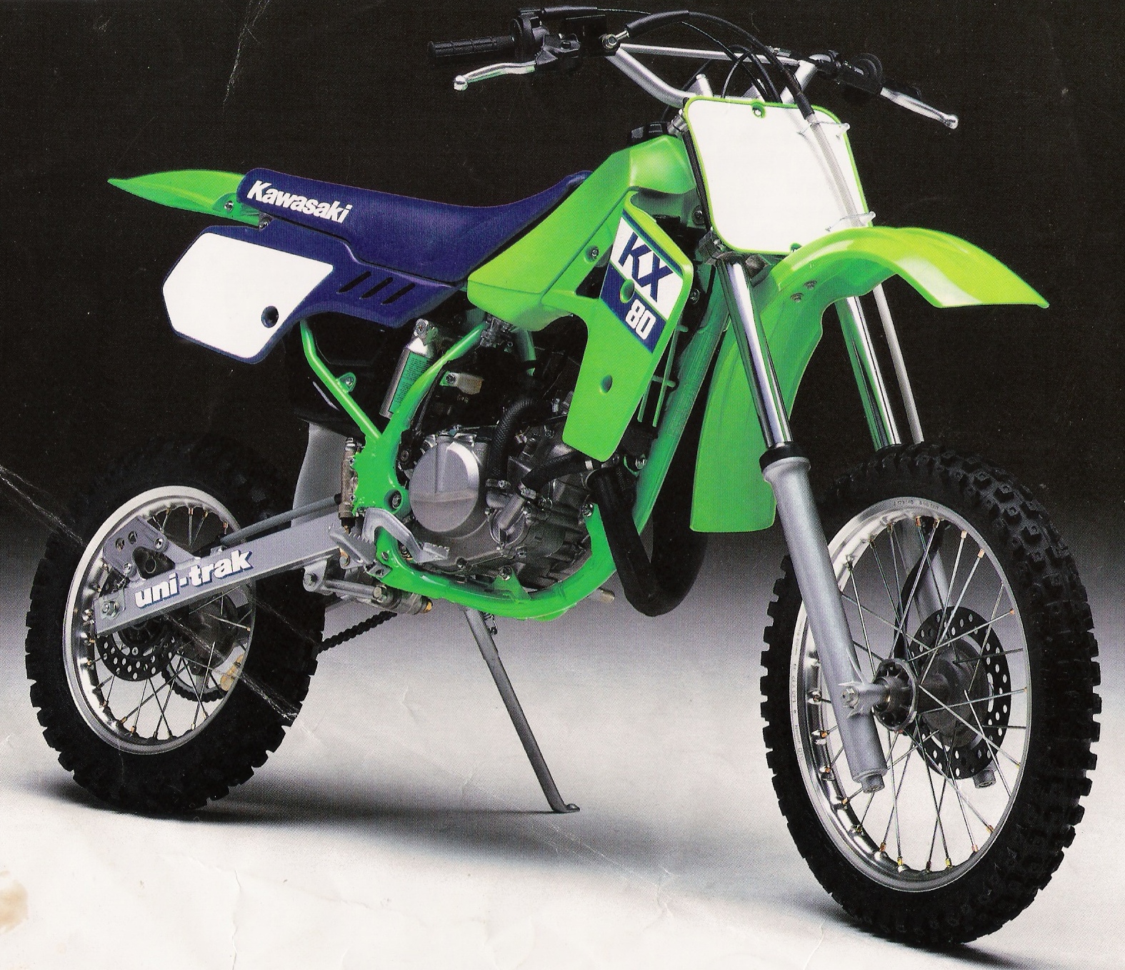 Kawasaki KX 80 1988 запчасти