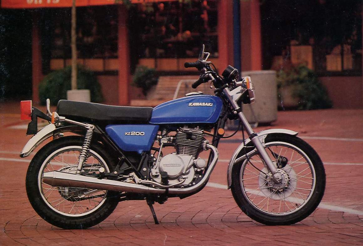 Kawasaki Z 200 1976 запчасти
