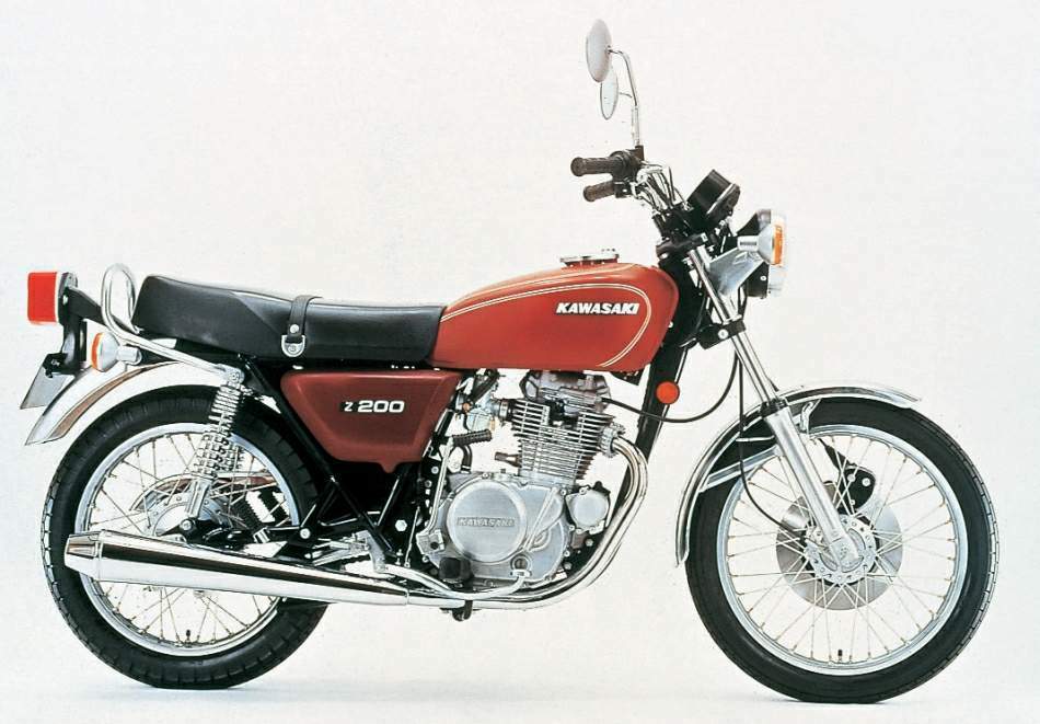 Kawasaki Z 200 1977 запчасти