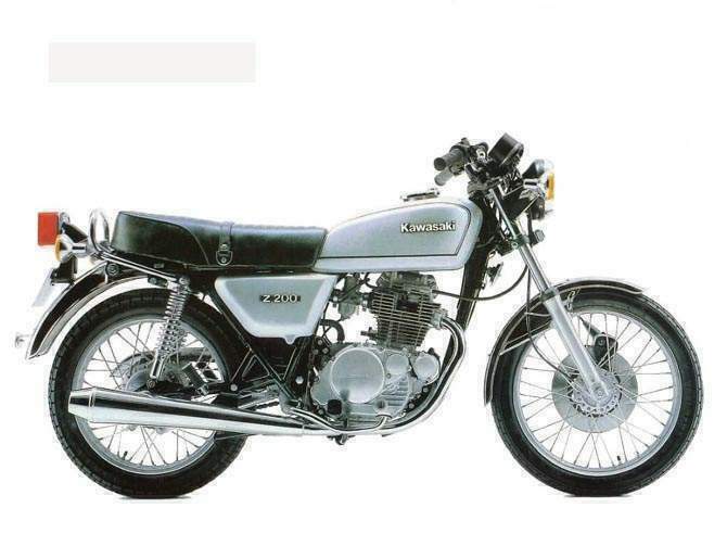 Kawasaki Z 200 1979 запчасти