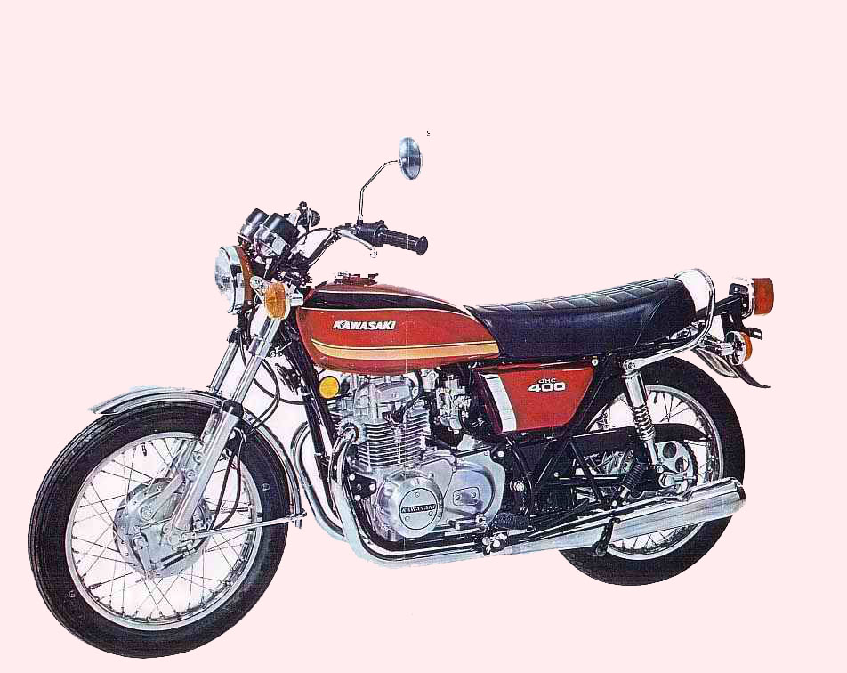Kawasaki Z400 1974 запчасти