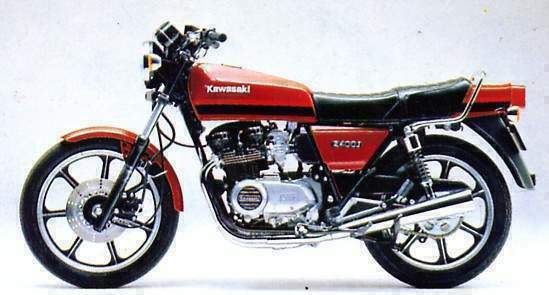 Kawasaki Z 400J 1980 запчасти