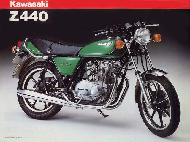 Kawasaki Z 440H 1980 запчасти