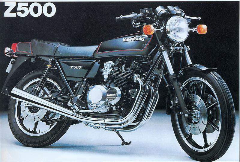 Kawasaki Z 500 1978 запчасти