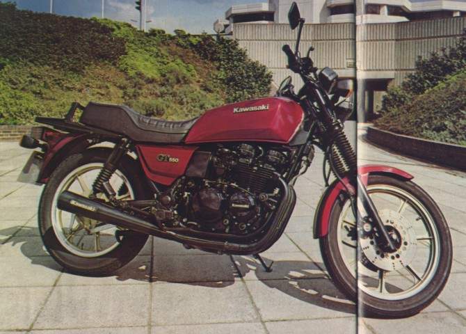 Kawasaki Z 550GT 1983 запчасти