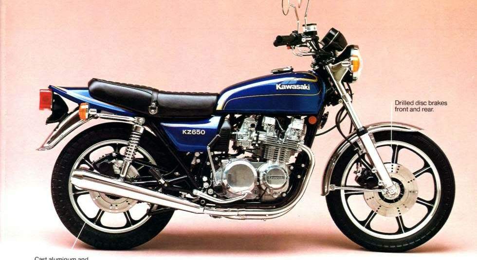 Kawasaki Z 650 Custom 1979 запчасти