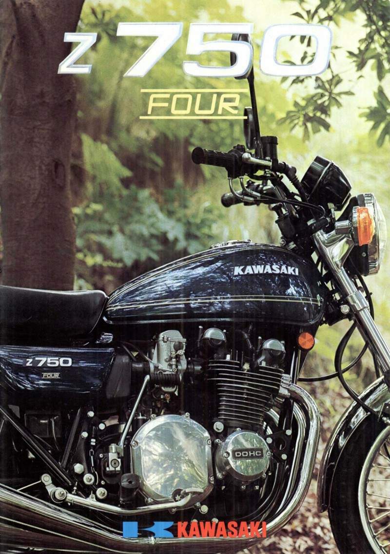 Kawasaki Z 750F 1977 запчасти