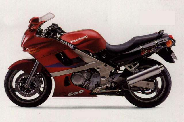 Kawasaki ZZ-R 600 1994 запчасти