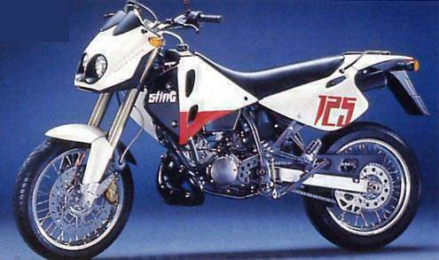 KTM 125 Sting 1997 запчасти