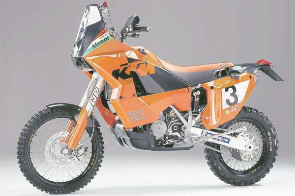 KTM 950 LC8 Rally 2003 запчасти