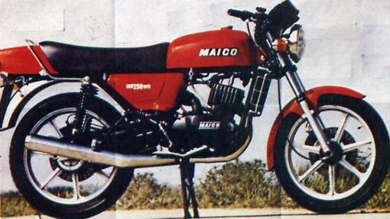 Maico MD 250, 250 WK, 250 Cup 1971 запчасти