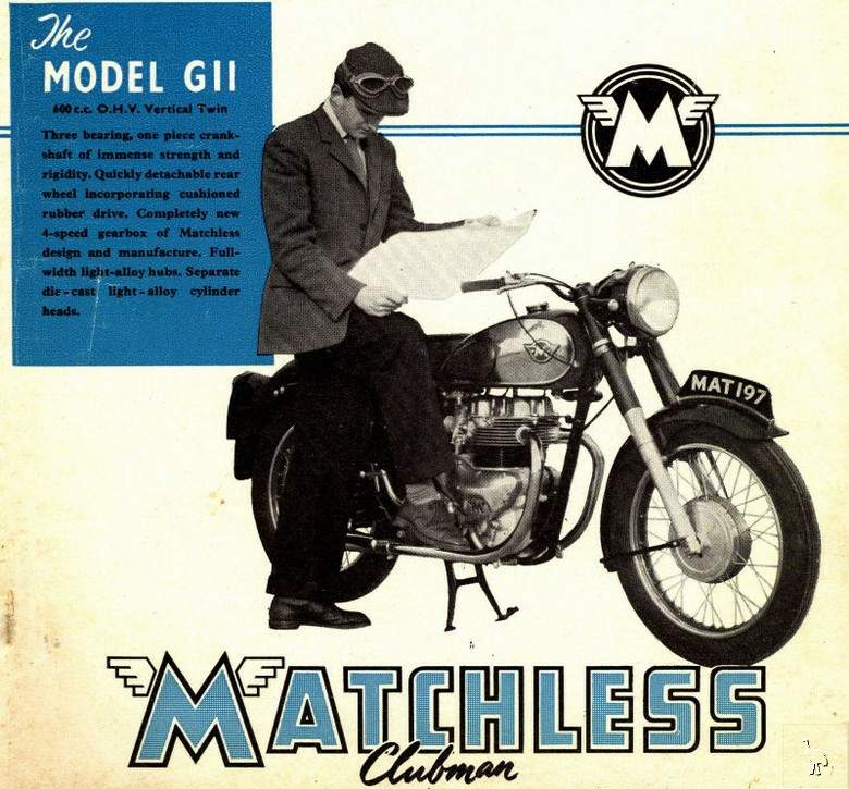 Matchless G11 600 1956 запчасти