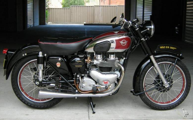 Matchless G9 Super Clubman 1952 запчасти
