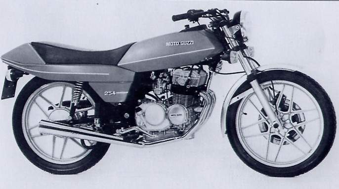 Moto Guzzi 254 1977 запчасти