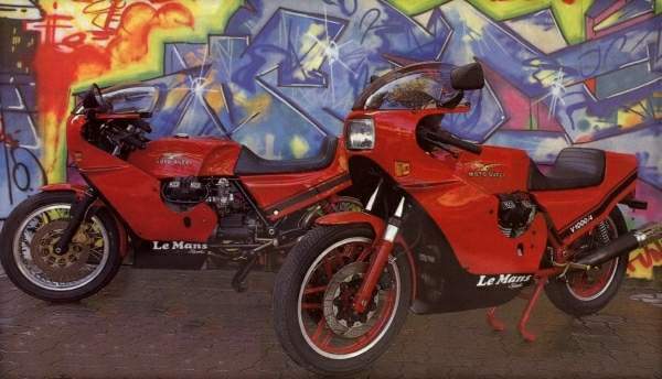 Moto Guzzi Le Mans Stucchi Specials 1989 запчасти