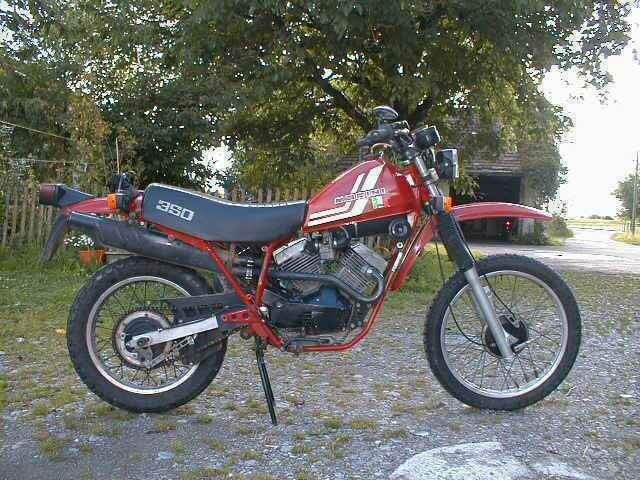 Moto Morini 350 X1 Kanguro 1982 запчасти
