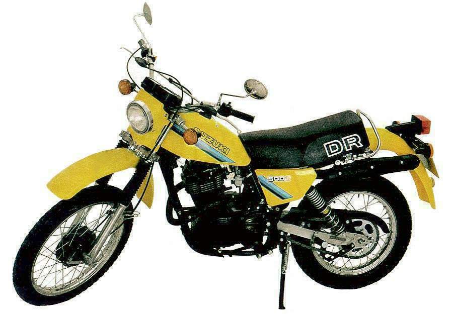 SUZUKI DR 500S 1982 запчасти