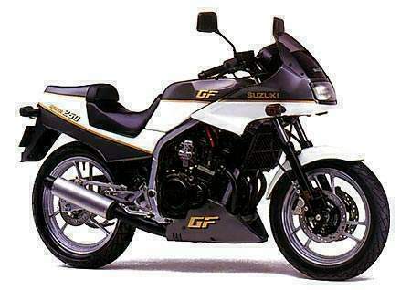 SUZUKI GF 250F Specia Edition 1986 запчасти