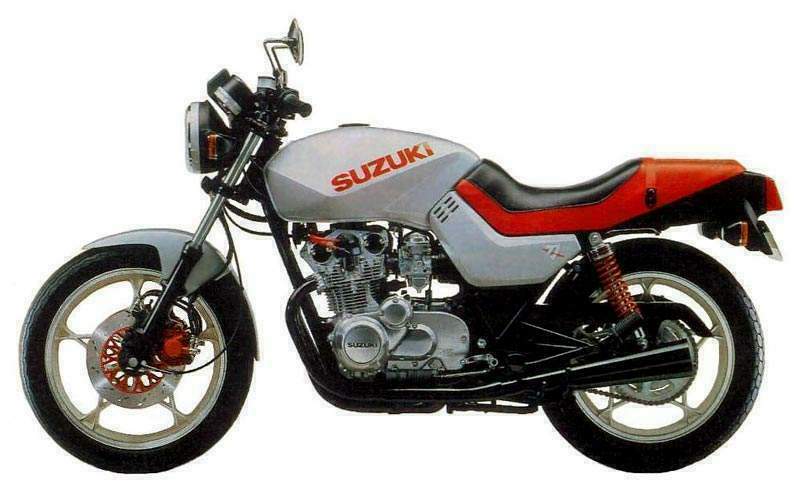 SUZUKI GS 550M Katana 1981 запчасти