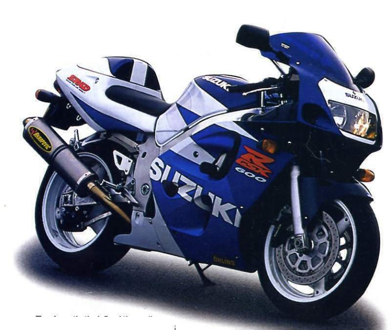 SUZUKI GSX-R 600 1999 запчасти