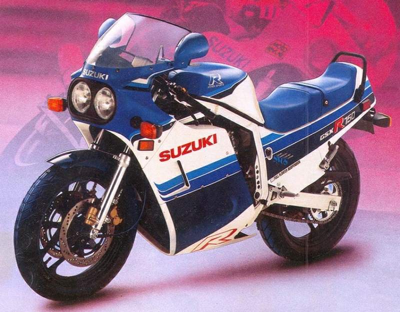 SUZUKI GSX-R 750F 1985 запчасти