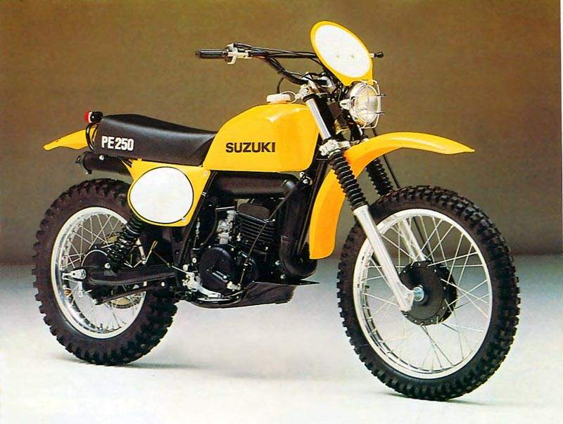 SUZUKI PE 250 1977 запчасти