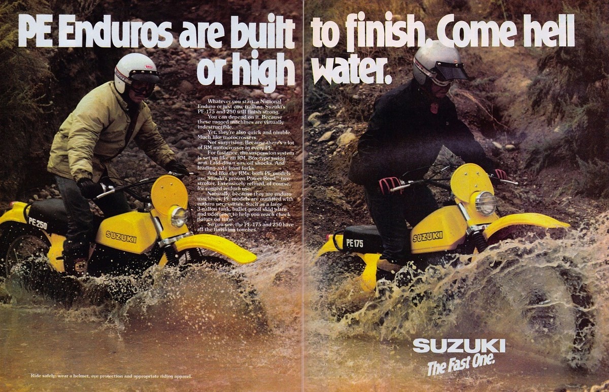 SUZUKI PE 250 1978 запчасти
