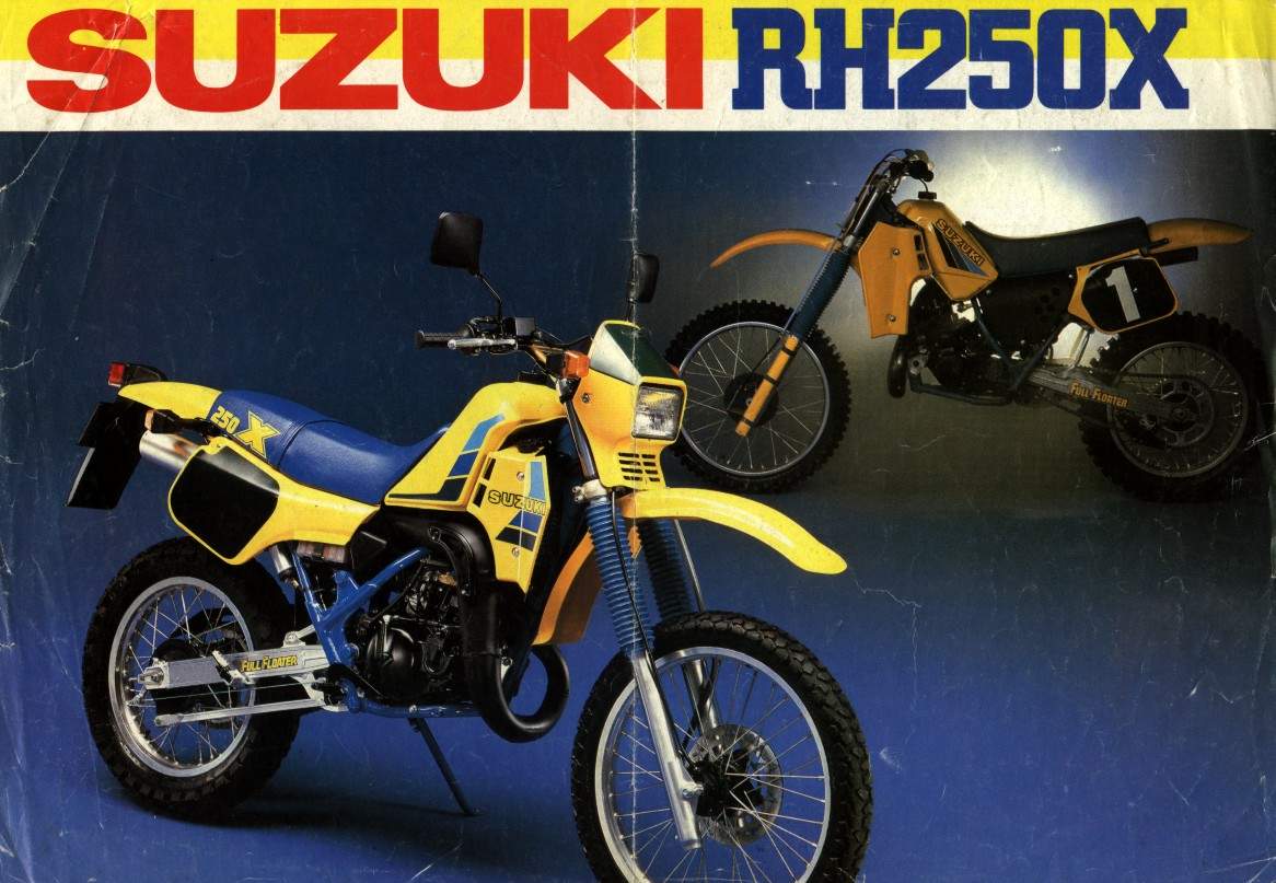 SUZUKI RH 250 1986 запчасти