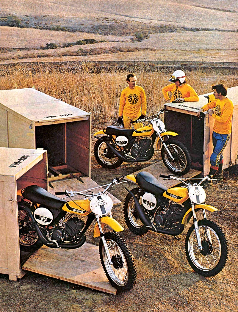 SUZUKI TM 125 1973 запчасти