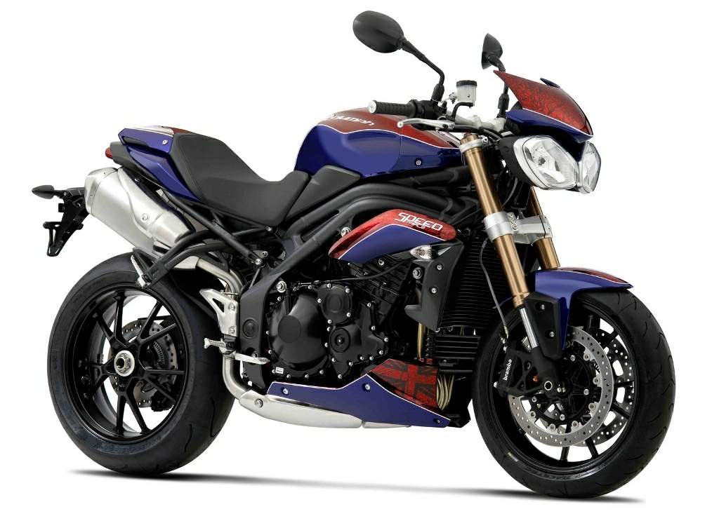 TRIUMPH Speed Triple H alf Millionth Special Edition 2012 запчасти