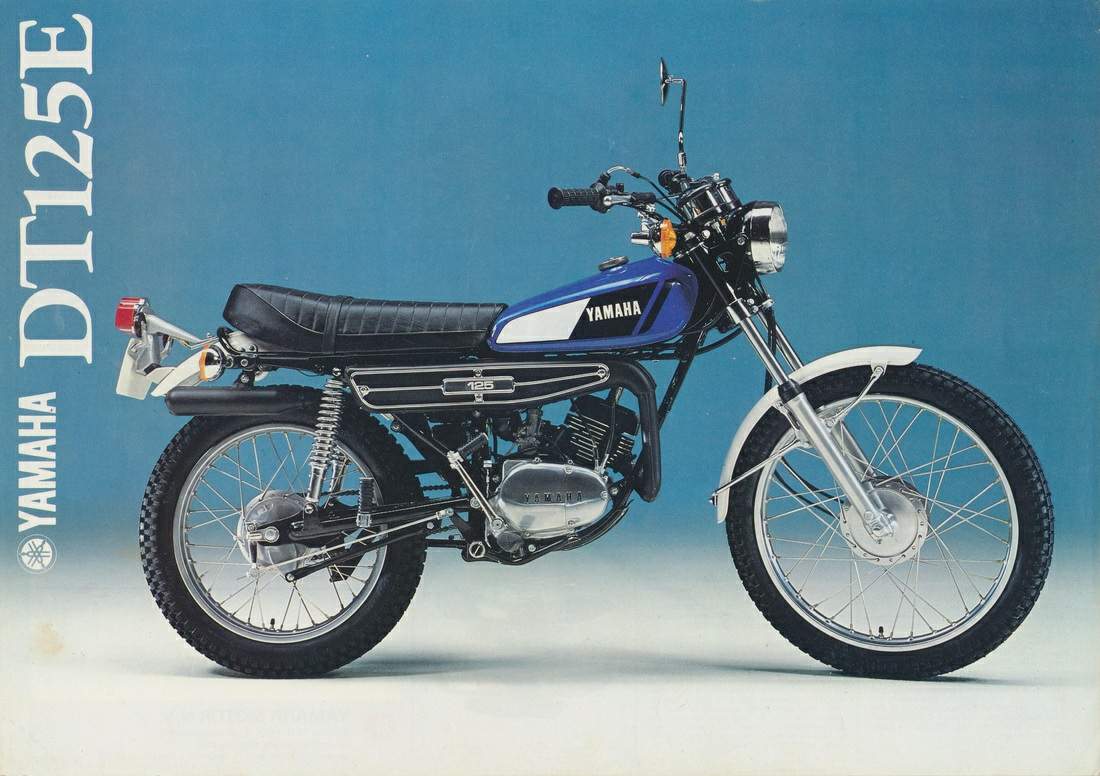 Yamaha DT 12 5E 1978 запчасти