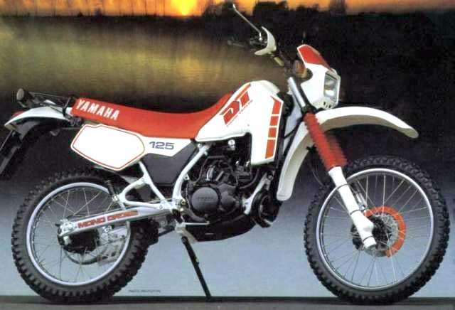 Yamaha DT 125 LC 1982 запчасти