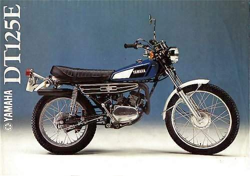 Yamaha DT 125 1972 запчасти