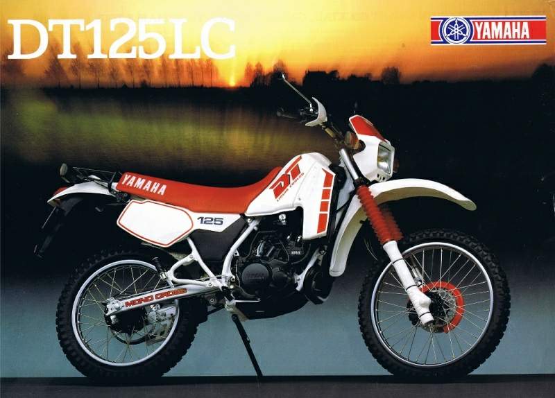 Yamaha DT 125LC 1985 запчасти