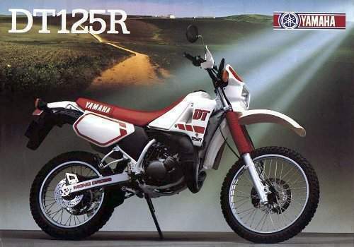 Yamaha DT 125R 1987 запчасти