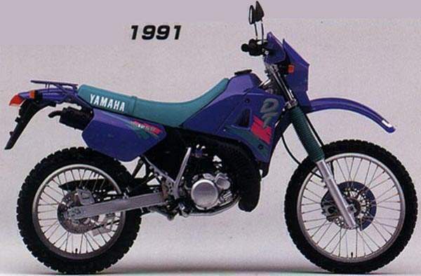 Yamaha DT 125R 1990 запчасти