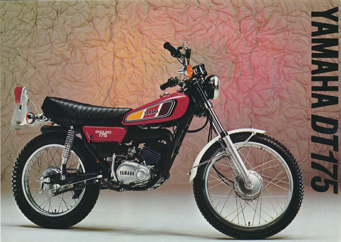 Yamaha DT 175 1976 запчасти