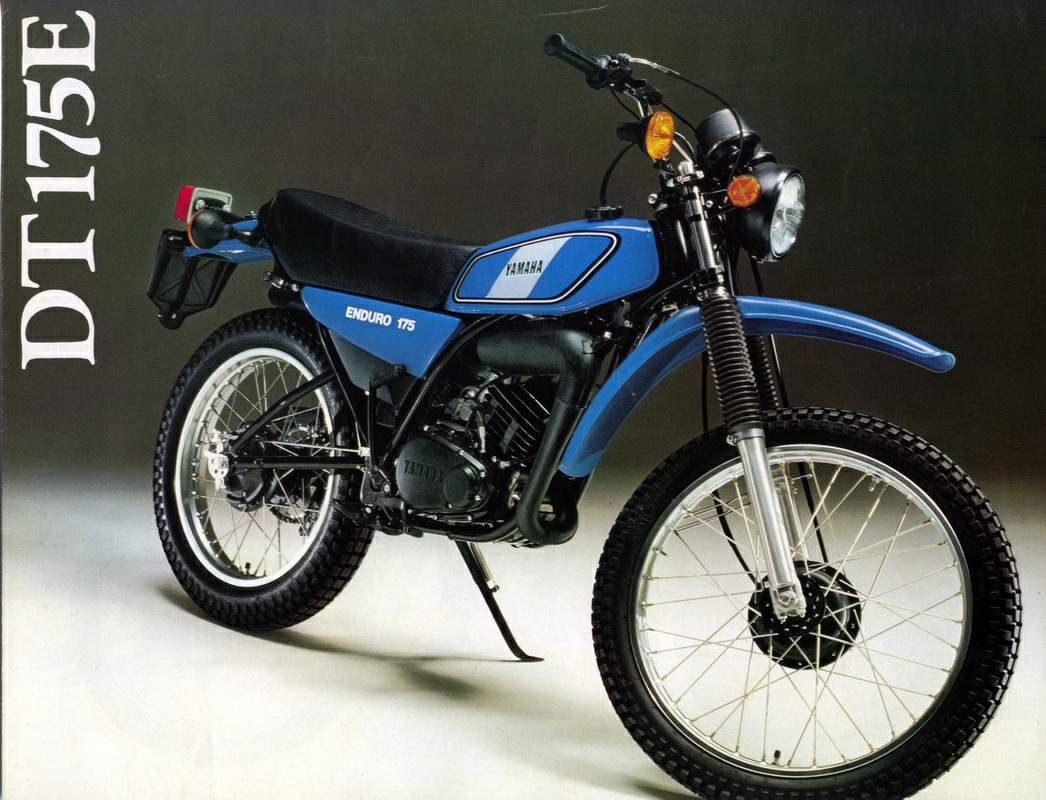 Yamaha DT 175 1978 запчасти