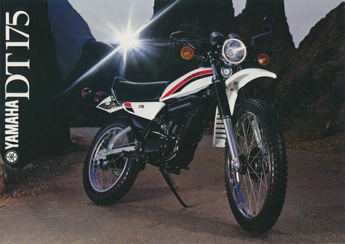 Yamaha DT 175 1980 запчасти