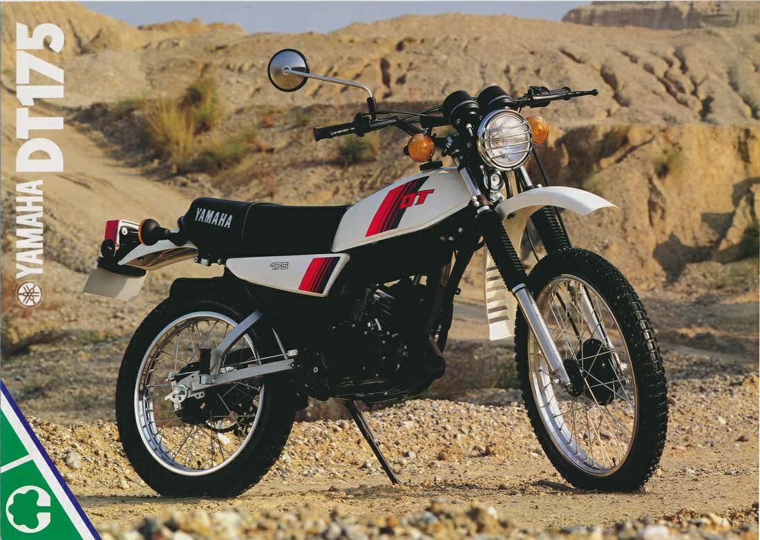 Yamaha DT 175 1981 запчасти