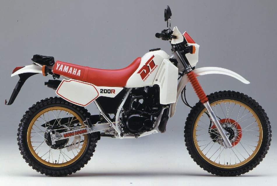 Yamaha DT 200R 1986 запчасти