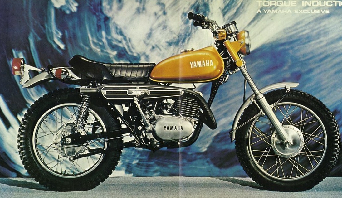 Yamaha DT2 250 ENDURO 1972 запчасти