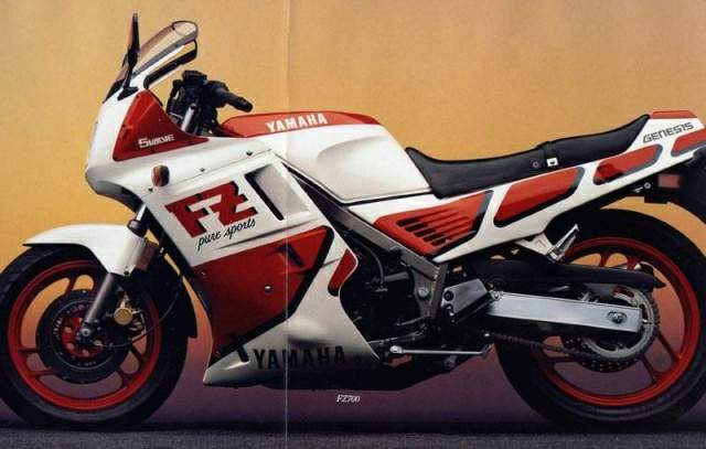 Yamaha FZ 700 1987 запчасти