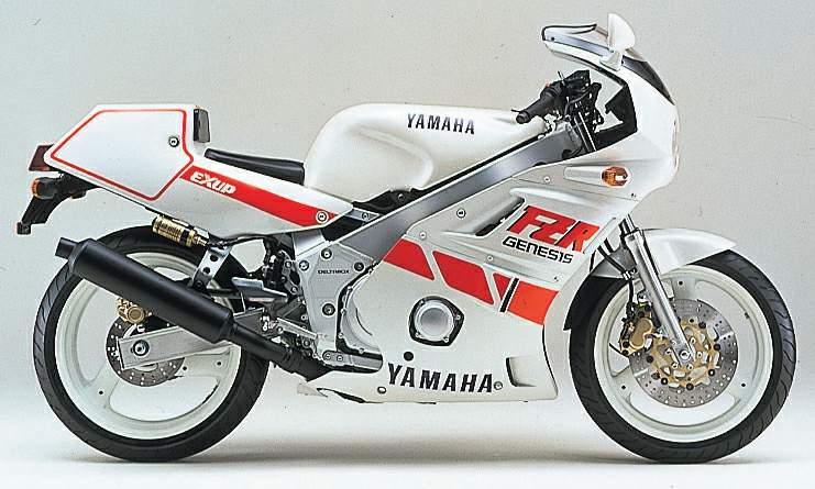 Yamaha FZR 400R Genesis EXUP 1987 запчасти