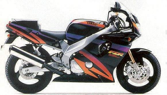 Yamaha FZR 600R 1995 запчасти