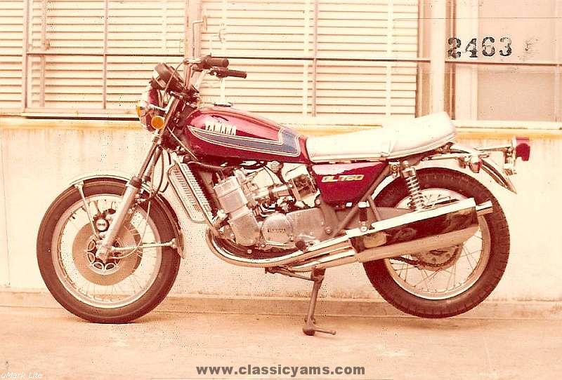 Yamaha GL750 Prototype 1971 запчасти