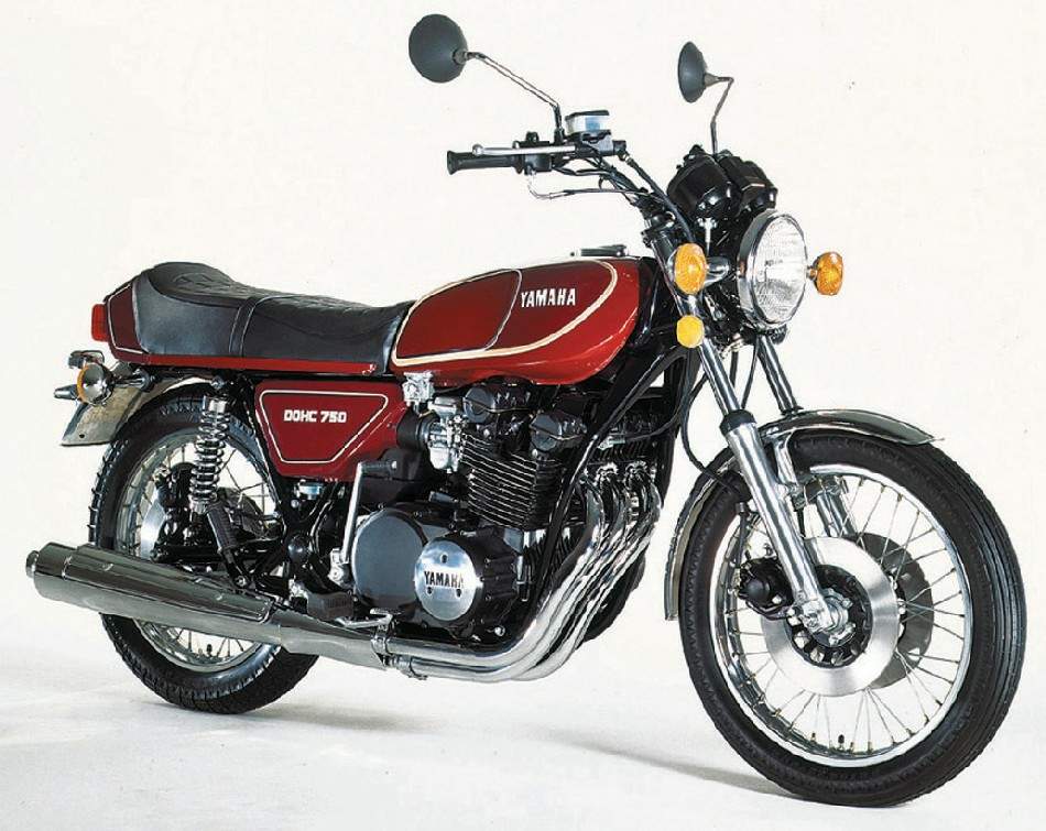 Yamaha GX 750 1976 запчасти