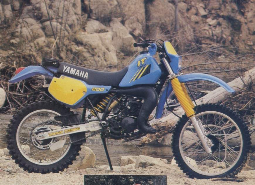 Yamaha IT 200 1984 запчасти
